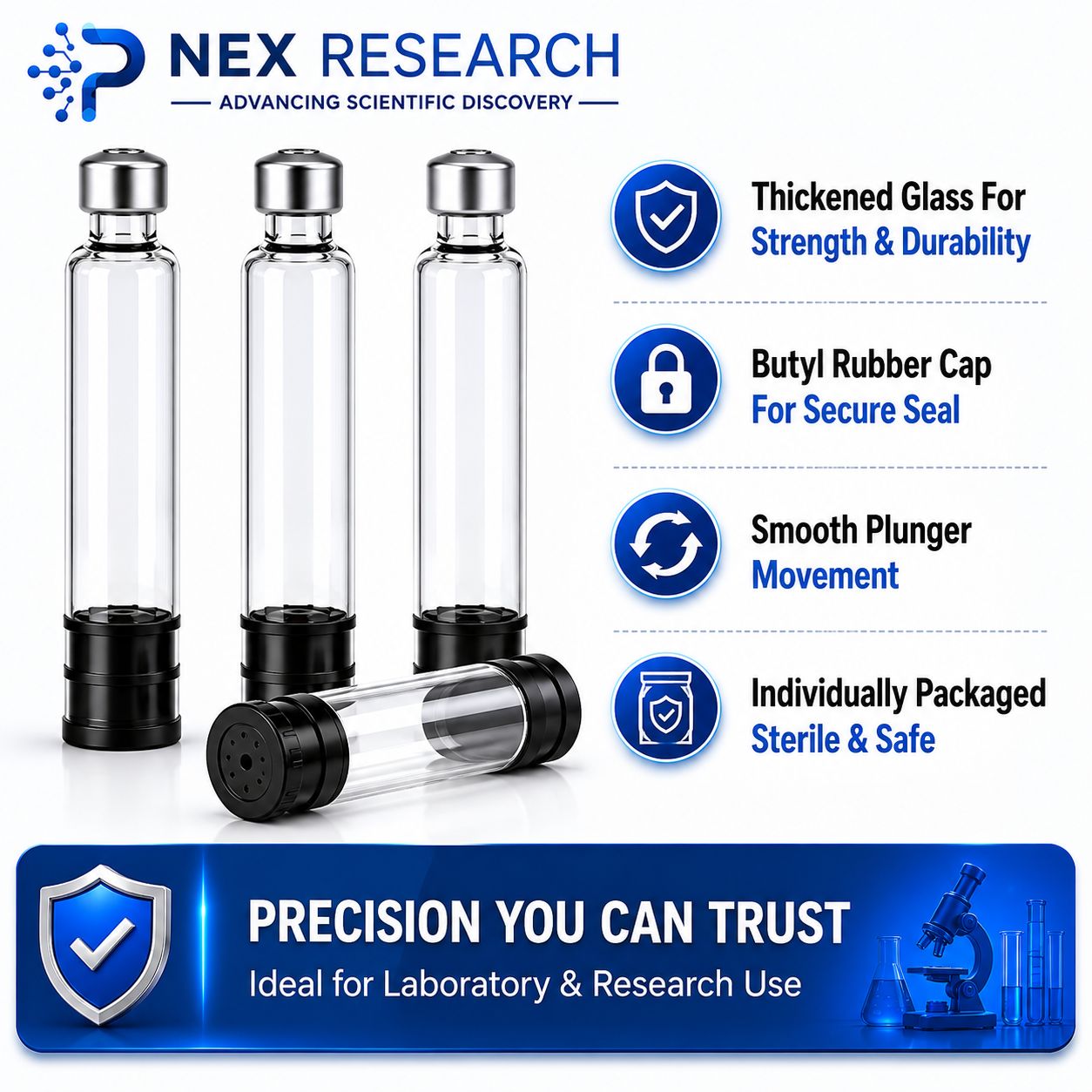 Cartridge Refills for Peptide Pen